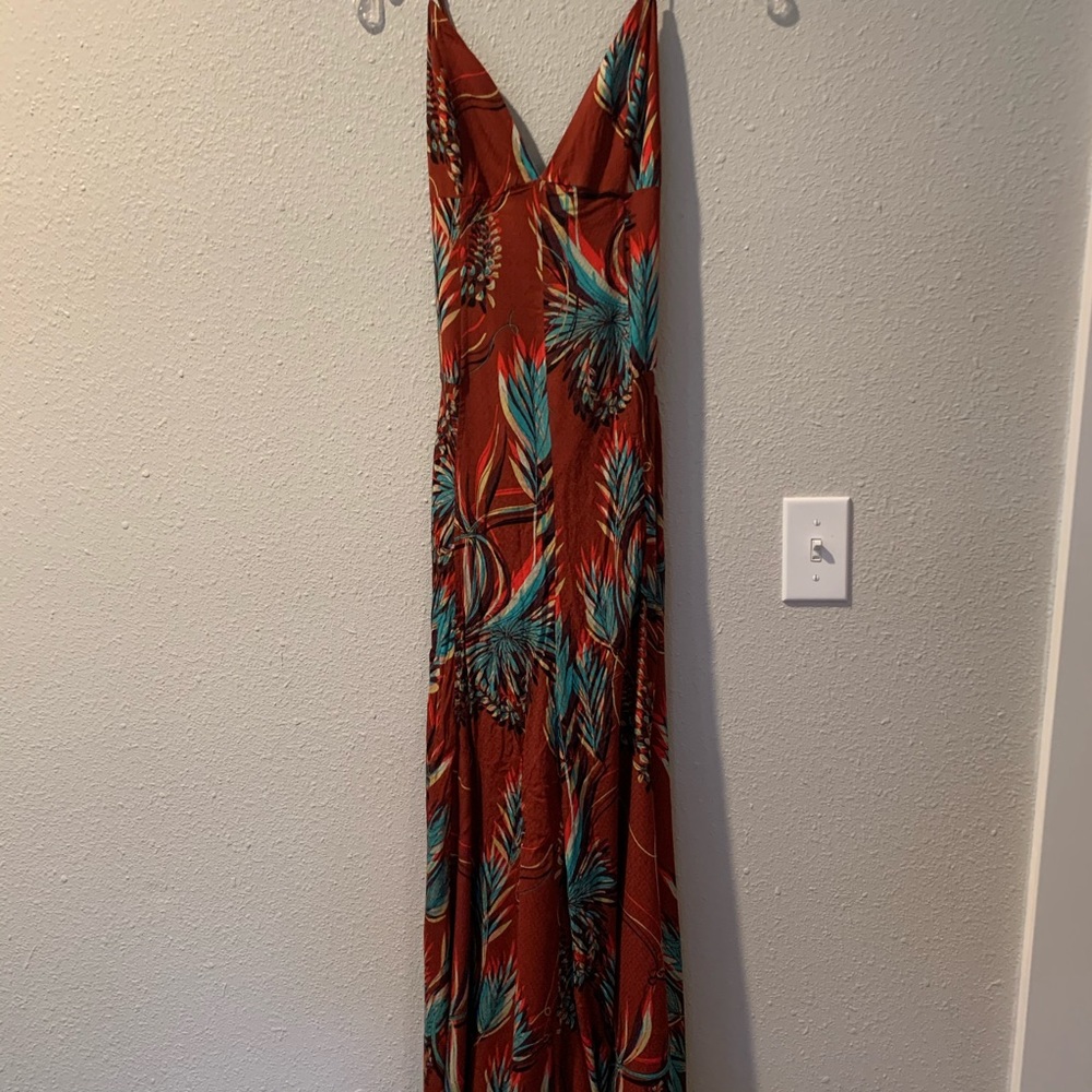 Free People wide leg romper